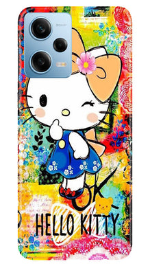 Hello Kitty Mobile Back Case for Redmi Note 12 5G (Design - 321)