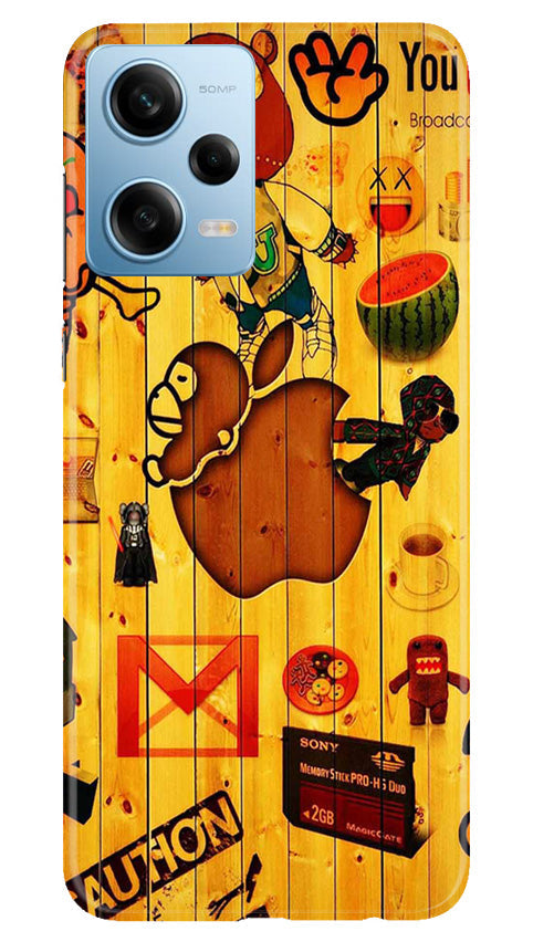 Wooden Texture Mobile Back Case for Poco X5 5G (Design - 326)