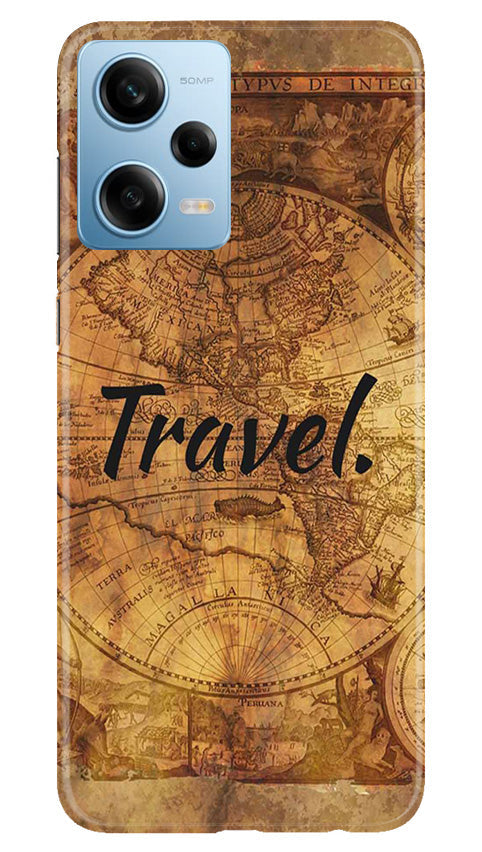 Travel Mobile Back Case for Redmi Note 12 5G (Design - 334)