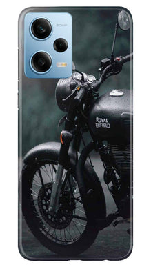 Royal Enfield Mobile Back Case for Redmi Note 12 Pro 5G (Design - 339)