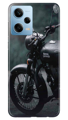 Royal Enfield Mobile Back Case for Redmi Note 12 5G (Design - 339)