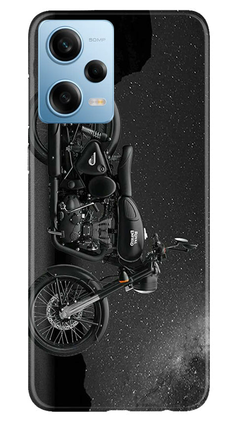 Royal Enfield Mobile Back Case for Redmi Note 12 5G (Design - 340)
