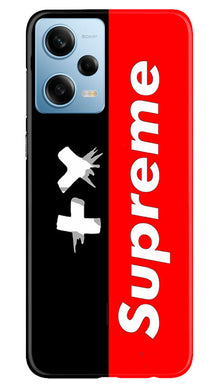 Supreme Mobile Back Case for Redmi Note 12 5G (Design - 347)