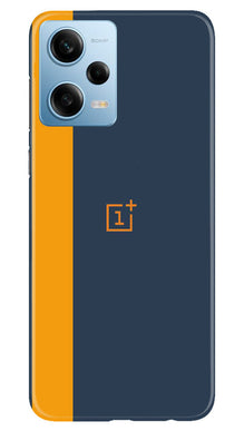 Oneplus Logo Mobile Back Case for Redmi Note 12 5G (Design - 353)