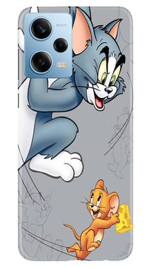 Tom n Jerry Mobile Back Case for Redmi Note 12 Pro 5G (Design - 356)