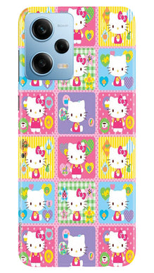 Kitty Mobile Back Case for Redmi Note 12 5G (Design - 357)