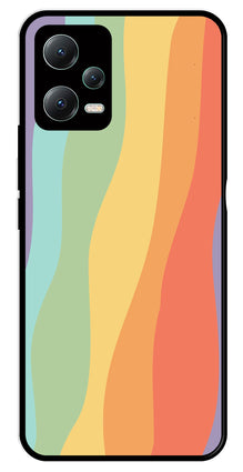 Muted Rainbow Metal Mobile Case for Redmi Note 12 Pro Plus 5G