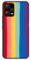 Rainbow MultiColor Metal Mobile Case for Redmi Note 12 Pro 5G   (Design No -03)