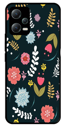 Floral Pattern2 Metal Mobile Case for Redmi Note 12 Pro Plus 5G