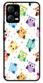 Owls Pattern Metal Mobile Case for Poco X5 5G   (Design No -20)