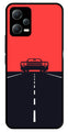 Car Lover Metal Mobile Case for Redmi Note 12 5G   (Design No -21)
