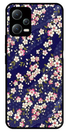 Flower Design Metal Mobile Case for Poco X5 5G