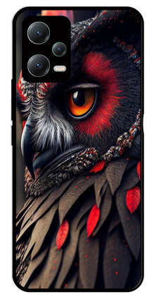 Owl Design Metal Mobile Case for Redmi Note 12 5G