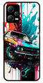 Vintage Car Metal Mobile Case for Redmi Note 12 Pro Plus 5G   (Design No -29)