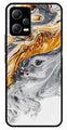Marble Pattern Metal Mobile Case for Redmi Note 12 Pro 5G   (Design No -36)