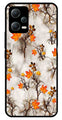 Autumn leaves Metal Mobile Case for Redmi Note 12 5G   (Design No -55)