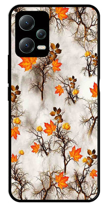 Autumn leaves Metal Mobile Case for Redmi Note 12 Pro Plus 5G
