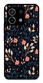 Floral Pattern Metal Mobile Case for Redmi Note 13 Pro 5G   (Design No -10)