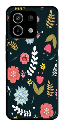 Floral Pattern2 Metal Mobile Case for Redmi Note 13 Pro 5G