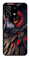 Owl Design Metal Mobile Case for Redmi Note 13 Pro 5G   (Design No -26)