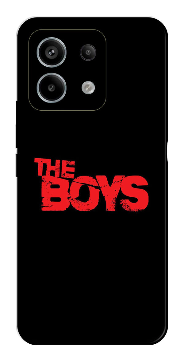 The Boys Metal Mobile Case for Redmi Note 13 5G   (Design No -44)