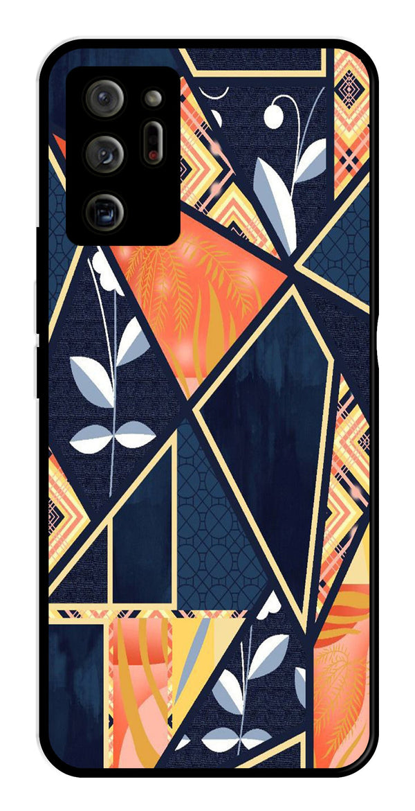 Marble Design Metal Mobile Case for Samsung Galaxy Note 20 Ultra   (Design No -07)