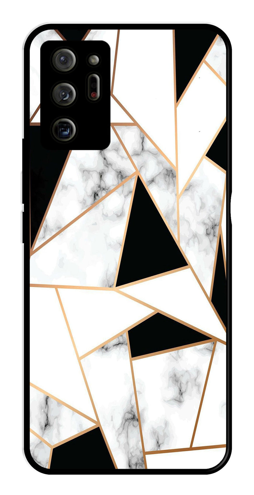 Marble Design2 Metal Mobile Case for Samsung Galaxy Note 20 Ultra   (Design No -08)