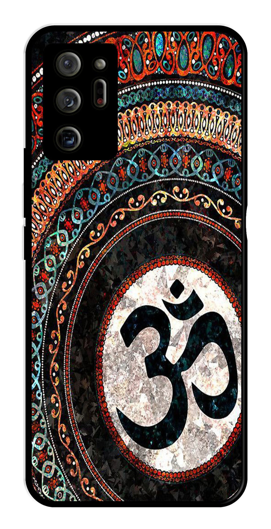 Oum Design Metal Mobile Case for Samsung Galaxy Note 20 Ultra   (Design No -15)