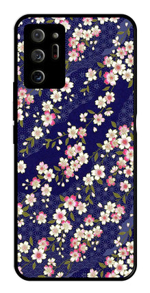 Flower Design Metal Mobile Case for Samsung Galaxy Note 20 Ultra