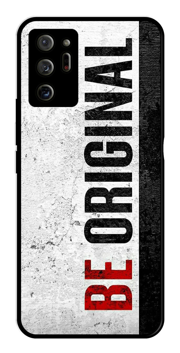 Be Original Metal Mobile Case for Samsung Galaxy Note 20 Ultra   (Design No -38)
