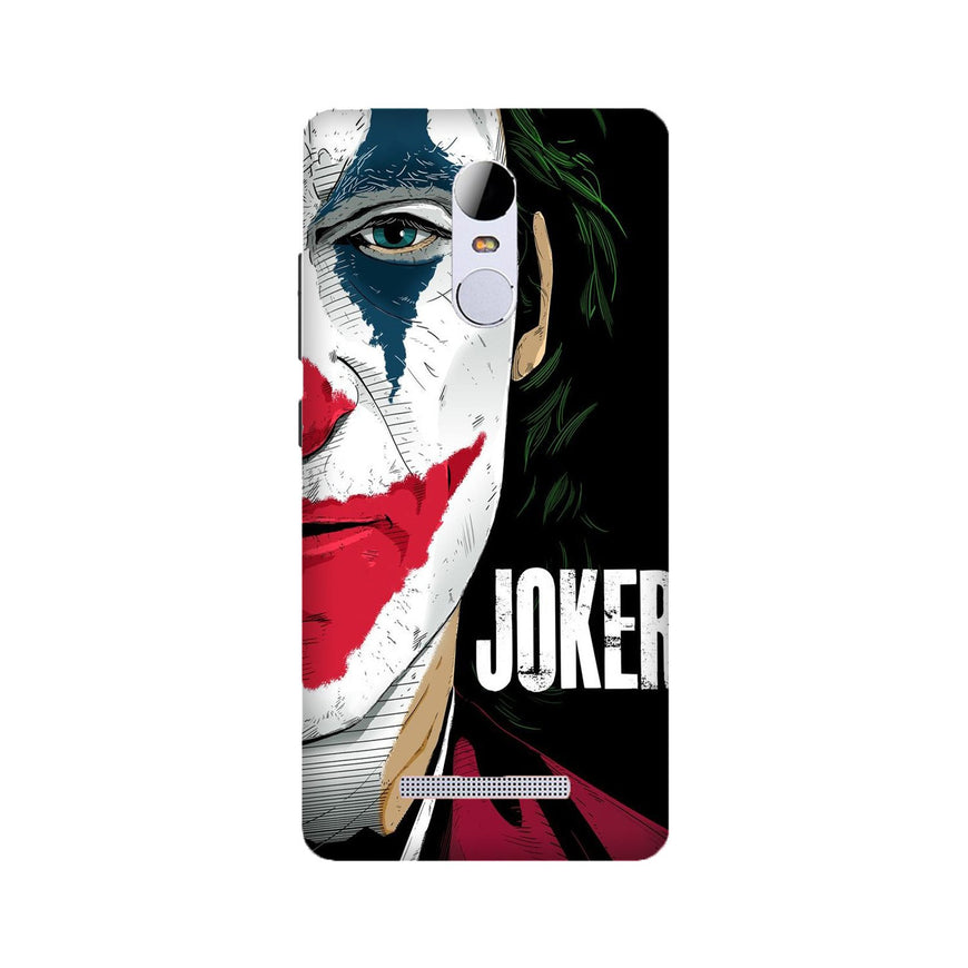 Joker Mobile Back Case for Redmi Note 3  (Design - 301)