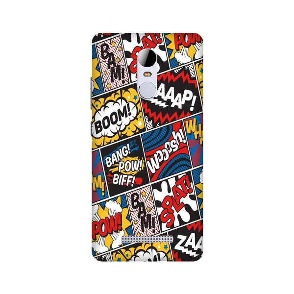 Boom Mobile Back Case for Redmi Note 3  (Design - 302)