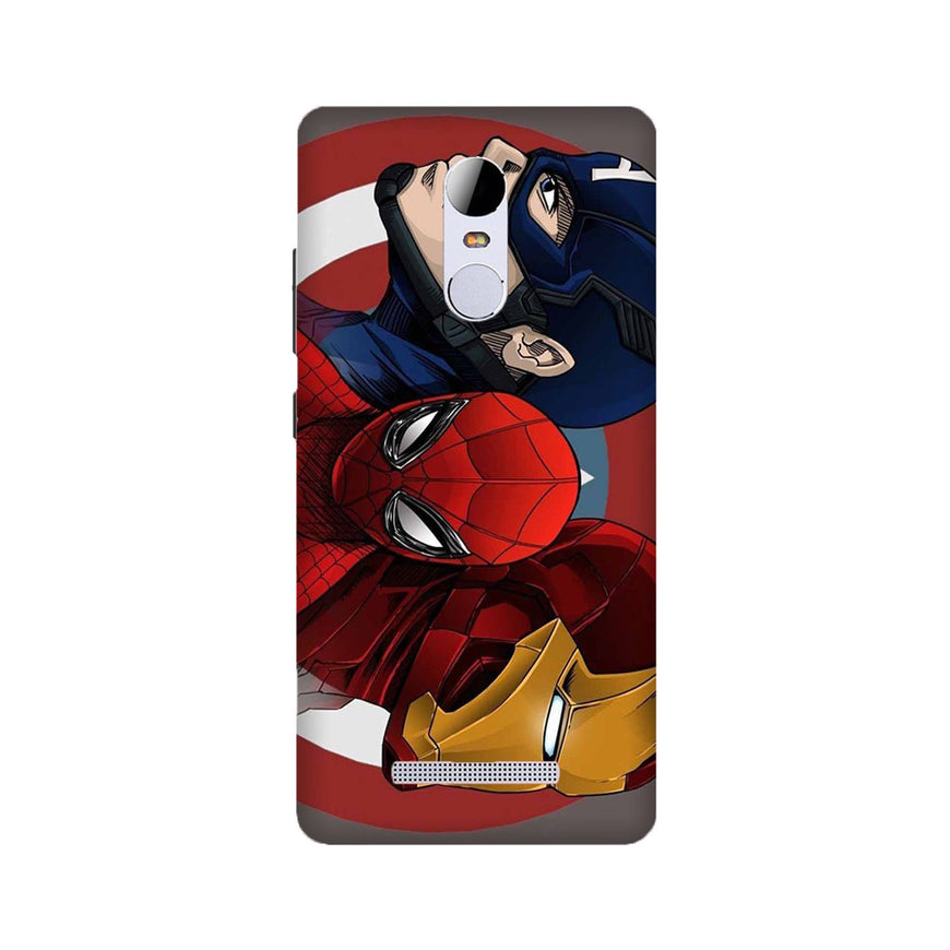 Superhero Mobile Back Case for Redmi Note 3  (Design - 311)