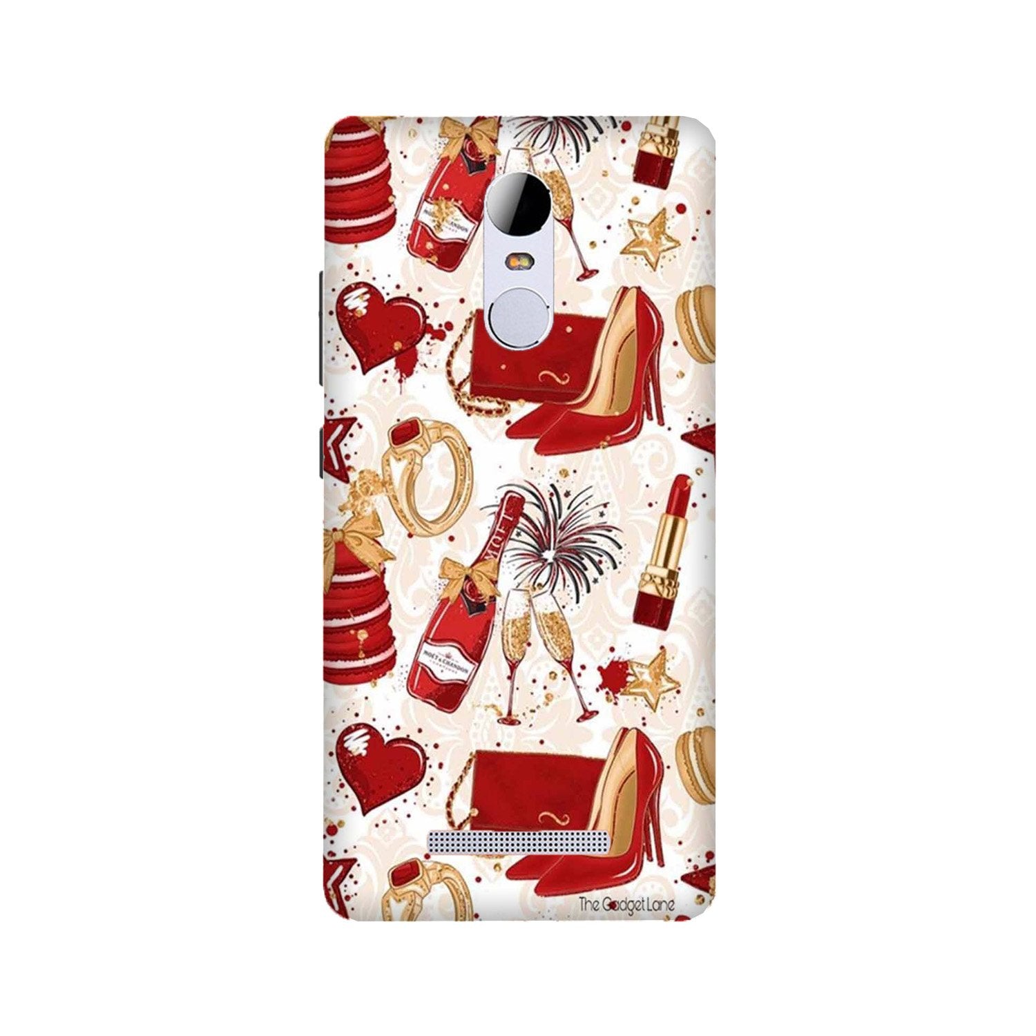Girlish Mobile Back Case for Redmi Note 3(Design - 312)