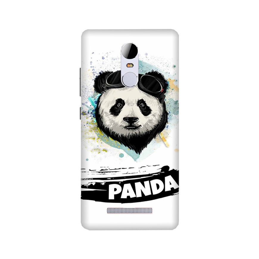 Panda Mobile Back Case for Redmi Note 3  (Design - 319)