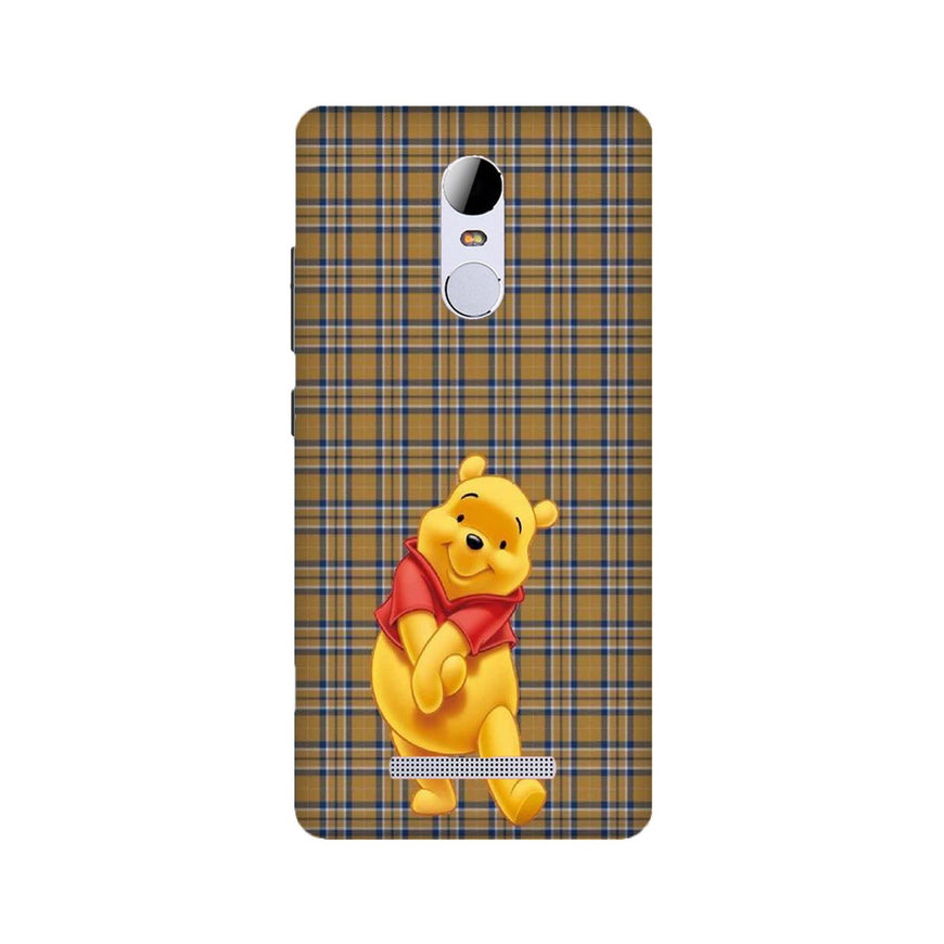 Pooh Mobile Back Case for Redmi Note 3  (Design - 321)