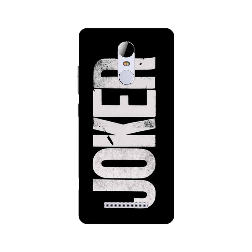 Joker Mobile Back Case for Redmi Note 3  (Design - 327)
