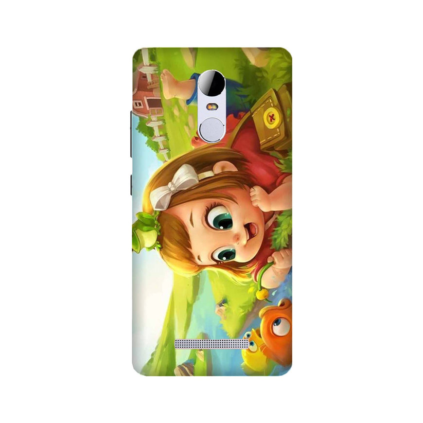 Baby Girl Mobile Back Case for Redmi Note 3  (Design - 339)