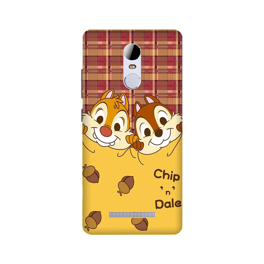 Chip n Dale Mobile Back Case for Redmi Note 3  (Design - 342)