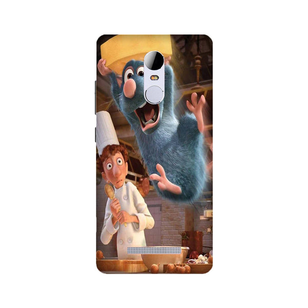 Ratatouille Mobile Back Case for Redmi Note 3  (Design - 347)