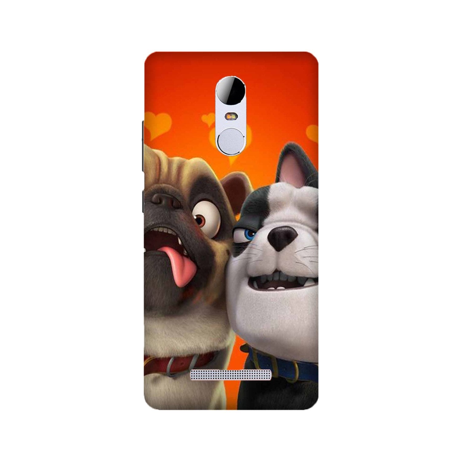 Dog Puppy Mobile Back Case for Redmi Note 3  (Design - 350)