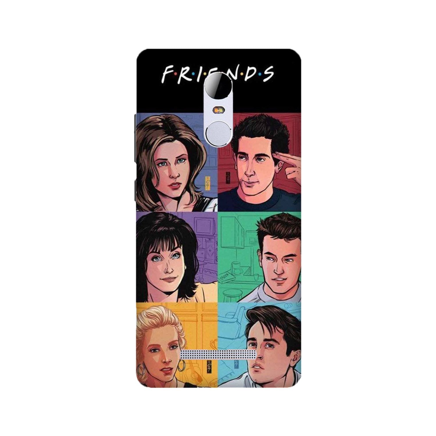 Friends Mobile Back Case for Redmi Note 3  (Design - 357)