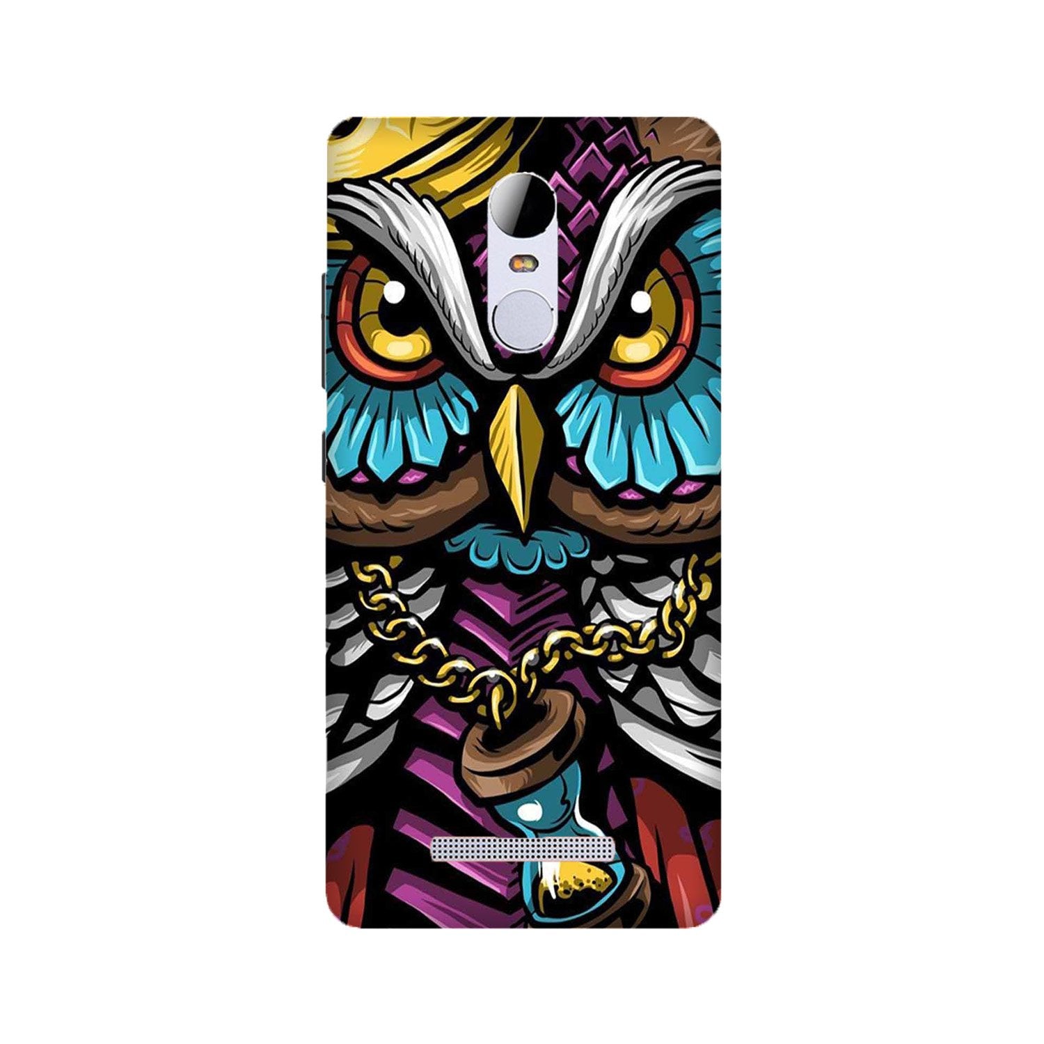 Owl Mobile Back Case for Redmi Note 3  (Design - 359)