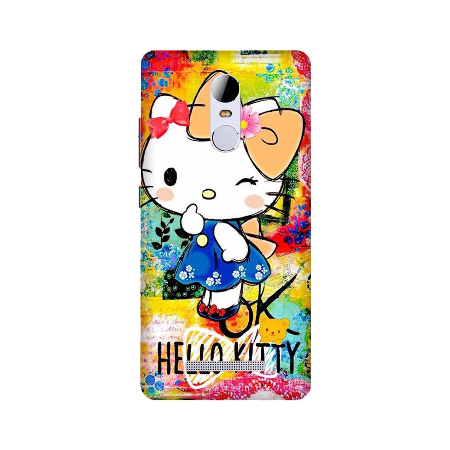 Hello Kitty Mobile Back Case for Redmi Note 3  (Design - 362)