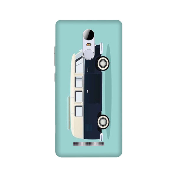 Travel Bus Mobile Back Case for Redmi Note 3  (Design - 379)
