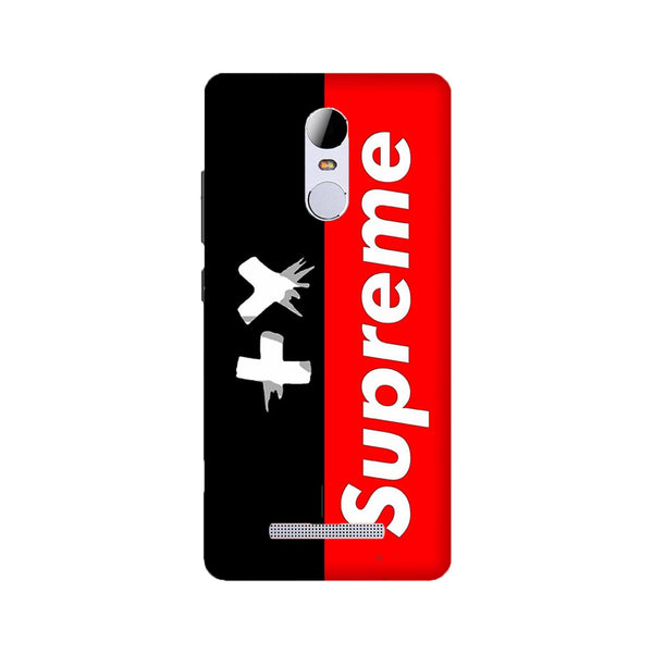 Supreme Mobile Back Case for Redmi Note 3  (Design - 389)