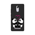 Panda Love Mobile Back Case for Redmi Note 3  (Design - 398)