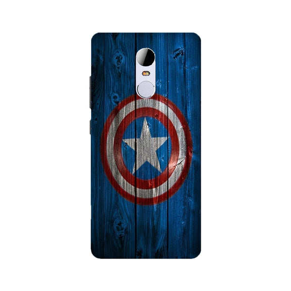 Captain America Superhero Case for Redmi Note 4  (Design - 118)