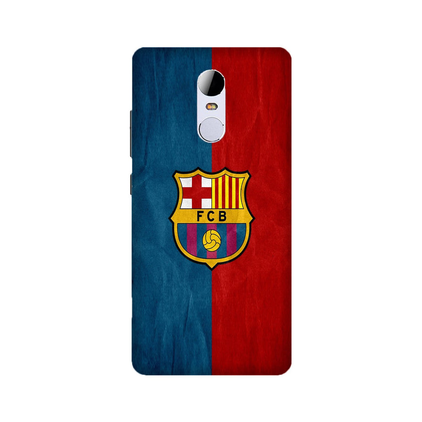 FCB Football Case for Redmi Note 4  (Design - 123)