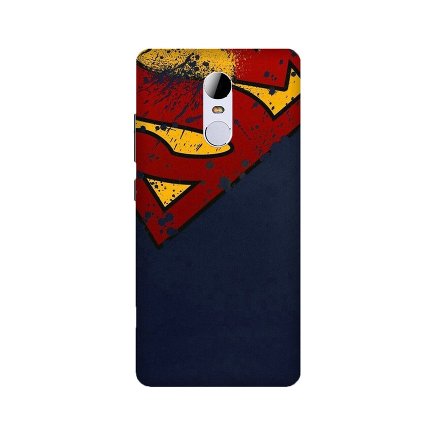 Superman Superhero Case for Redmi Note 4  (Design - 125)
